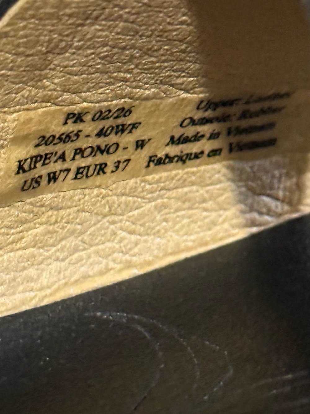 OluKai Black Textured Slide Sandals - Picture 4 of 5